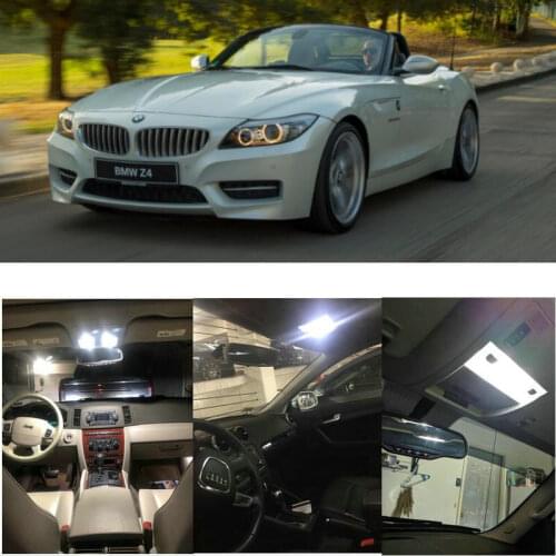 7x LED interior lighting complete set For BMW Z4 E89 Roadster reading light rear lights error free