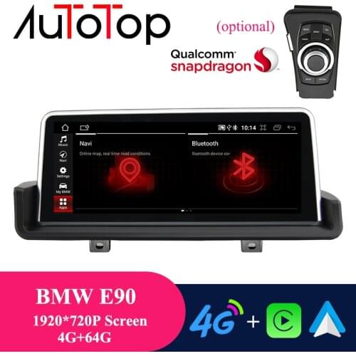 AUTOTOP 2 Din Android 10 Autoradio Car GPS Navigation Radio For BMW 3 Series E90 E91 E92 E93 2005-2012 Multimedia Player Stereo