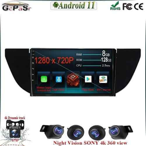 Android 11 Car Multimedia Video Autoradio GPS for Geely GS Emgrand EC7 1 2016 - 2020 CARPLAY Car Radio Player BT WIFI 6G+128G