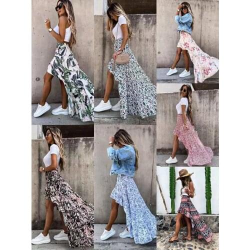 CHAXIAOA Asymmetrical Skirts