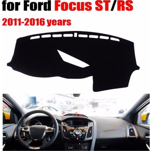 Car dashboard covers mat for FORD FOCUS ST RS 2011-2016 left hand drive dashmat pad dash covers Instrument platform accessories