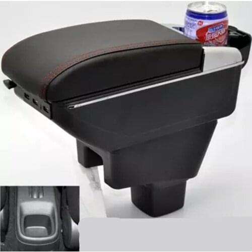 For SUZUKI SX4 armrest box central Store content box cup holder ashtray decoration interior car-styling accessories parts