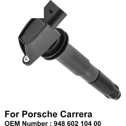 COWTOTAL Ignition Coil for Porsche Carrera Engine Code M80.01 5.7L OEM 948 602 104 00 ( Pack of 4 )