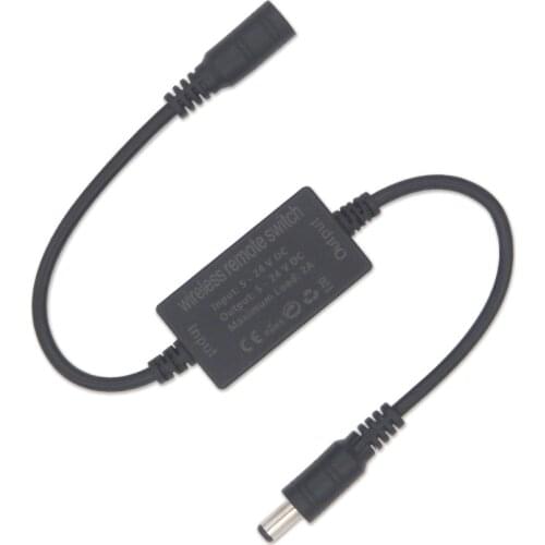 KTNNKG433MHz Remote Control LED Lamp With Switch 2A DC5V 12V 24V RF On the Table On the Wall Wireless Remote Control Lamp Switch