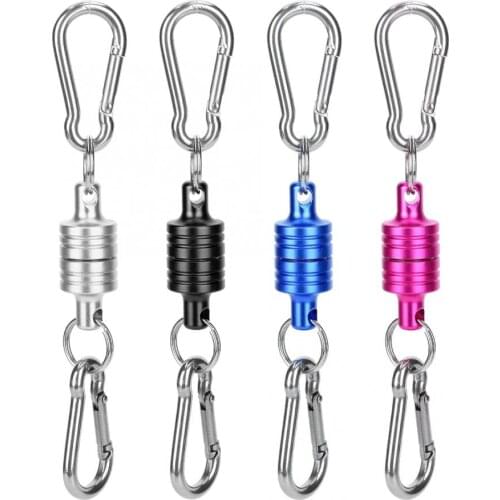 Diving Magnetic Buckle Aviation Aluminum Mini 2kg Magnetic Force Quick Release Hanging Buckle Swimming Diving Accessory