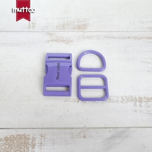 Metal violet buckles for 25mm DIY set sewing accessory buckle,We provide laser engraving service customize LOGO