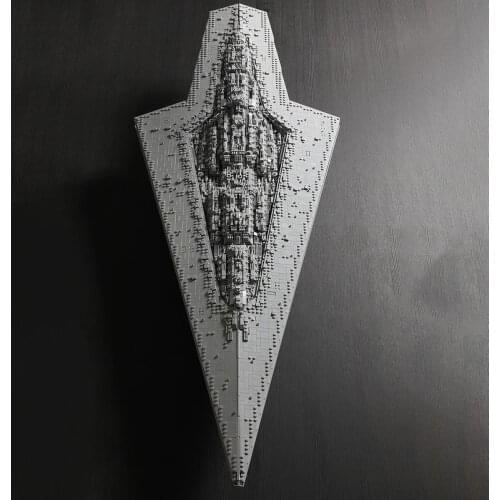 Moc Super Star Destroyer Blcke Wars Executor klasse Dreadnought Schiff high-tech Plan Wars10221 10030 Spielzeug Gesch