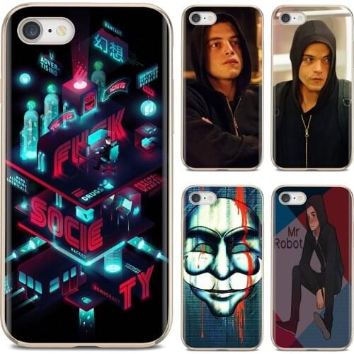 For ZTE Blade A910 A610 A530 A510 For Oneplus One plus 3T 5T 6T 6 7 8 7T Pro Soft Bag Case Mr. Robot TV Show Elliot Alderson