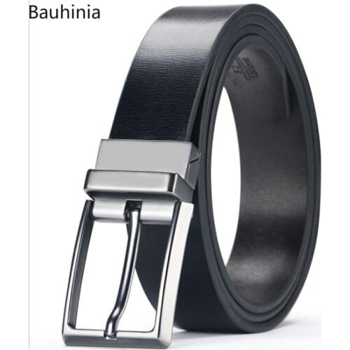 New 2021 High Quality Men Belt 3.3CM Wide Hot Style Youth Business Pin Buckle Casual Fashion Belt