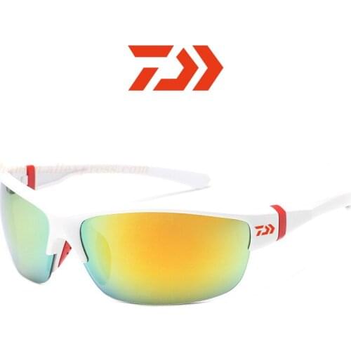 DAIWA Polarized Glasses 2021 Mens Sunglasses Fishing Glasses UV400 Anti Ultraviolet Outdoor Classic Square DAWA Sunglasses