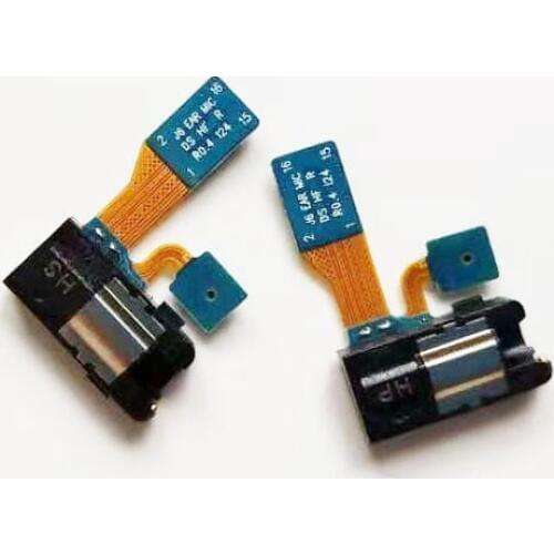 10pcs/lot Earphone Audio Jack Headphone Socket Headset Port With Microphone For Samsung J6 2018 J600F A6 2018 A600F J8 J810F