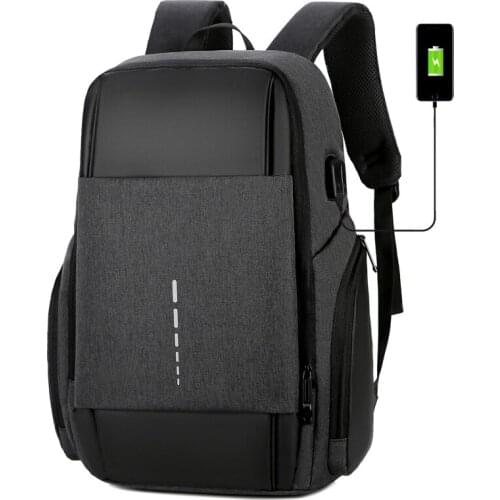 Mens Backpack Bag Male Rucksack USB Charging Design Large Capacity Travel Bag Backpack Luxury Durable Man Pack Bag For Teenager