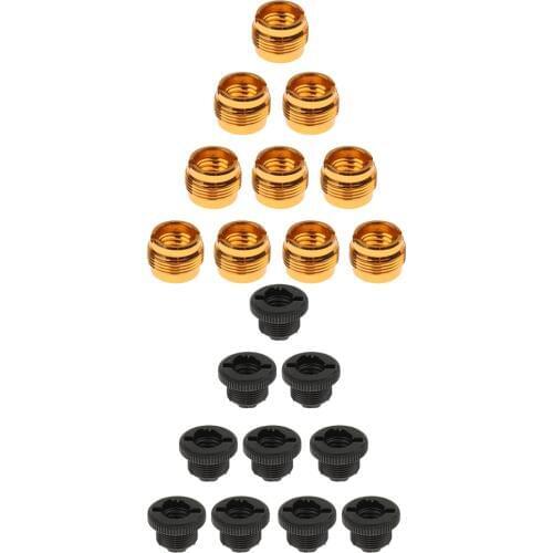 20pcs 3/8 to 5/8 Microphone Stand Accessory Clip Rack Thread Screws Adaptor