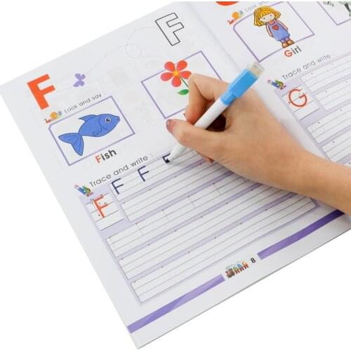 26 English alphabet exercise book for preschool Copybook Students' English Practicing English version of calligraphy stickers
