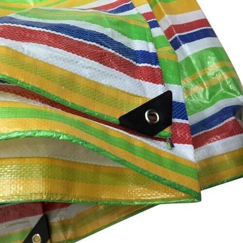 5-Colors Colorfull PE Tarpaulin Rainproof Cloth Garden Greenhouse Plant Cover Pet House Awning Waterproof Sunshade Cloth Canopys