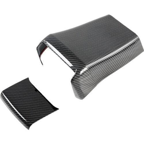 Carbon Fiber Accessories Fit For Honda Civic Hatchback 2020 2021 Rear Air Vent Outlet Protector Cover Trim