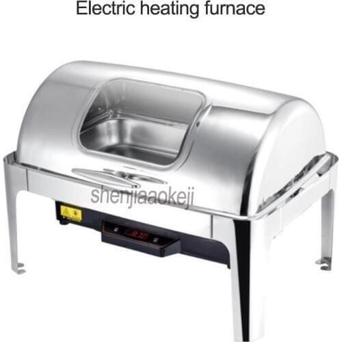 AT-SP148-B Commercial Fully flip-type heating buffet stove Electric heating furnace Hotel restaurant Buffay furnace 220v /110v