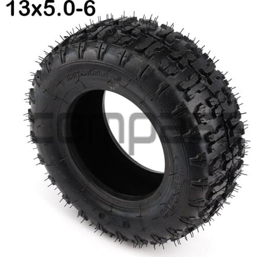 Size 13x5.00-6 tire inch Tubeless Tyre For ATV QUAD Bike Gokart Scooter mini Buggy Mower Snow Plow motorcycles part vacuum