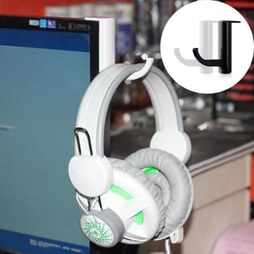 Headphone Hook Holder Hanger Wall PC Monitor Headset Stand Ear Hook Accessories For Headphone Holder Computer Hanger