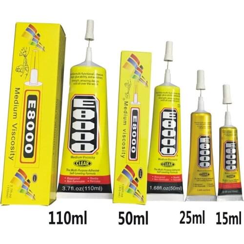 E8000 Clear Adhesive Sealant Glue for DIY Phone Border Diamond Clothes SUB Sale