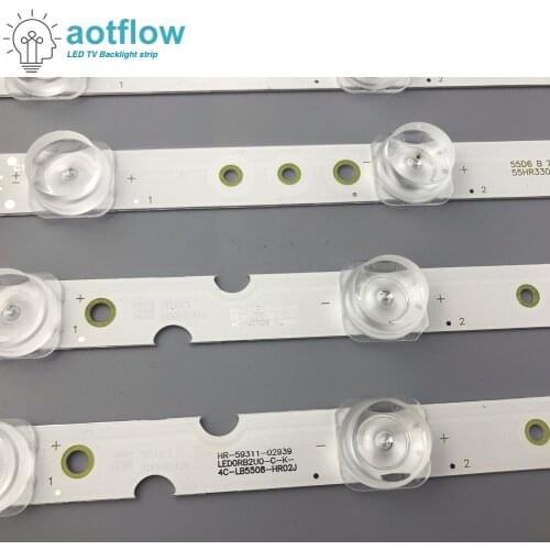 Brand new original for TCL 55F6 lamp strip 4c-lb5507-hr02j 55HR330M07B2 V2
