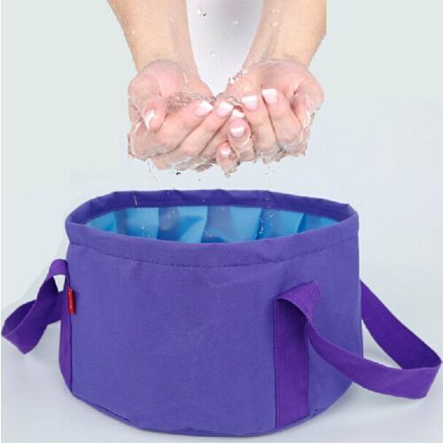 Portable Outdoor Travel Foldable Folding Camping Washbasin Basin Bucket Bowl Sink Washing Bag Water bucket 15L