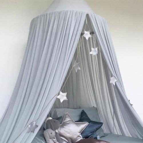 Chiffon Mosquito Net Baby Kids Princess Bed Canopy Bedcover Anti-Mosquito Repellent Insect Curtain Bedding Round Hung Dome Tent