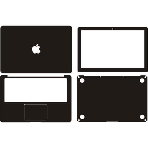 Laptop Carbon fiber Vinyl Skin Stickers Cover For Apple macbook air MD231 MD232 MC965 MC966 MC233 MC503 A1466 MB003 MC504 13.3"