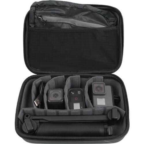 Portable Case DIY Travel Storage Bag for gopro hero 9 8 7 6 5 4 Xiaomi yi 4K Mijia SJCAM EKEN SONY sport Camera waterproof Box