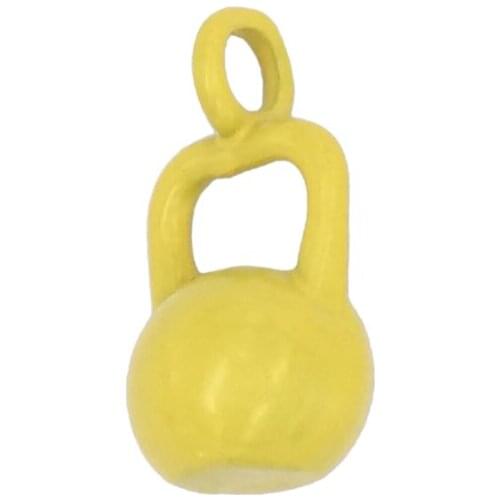 Yiwu Factory Directly Sale Alloy Metal Paint Kettle Bell Pendant Charms