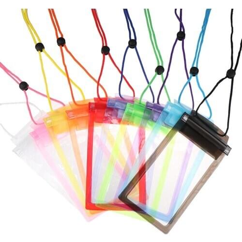 1Pcs Fashion Design 3 Layer Sealing Swimming Bag Waterproof Smart Phone Pouch Bag Diving Bag