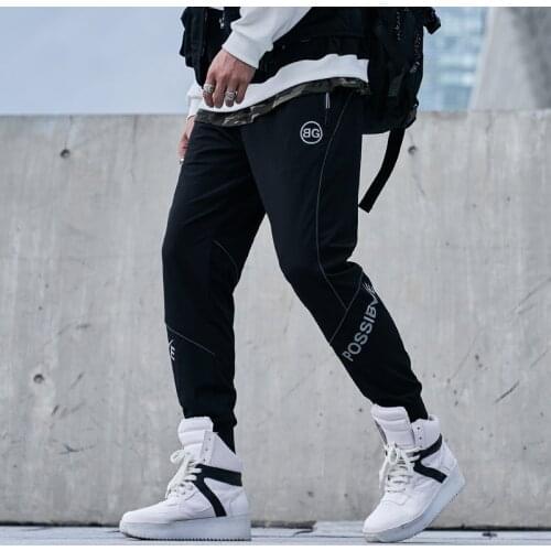 Elena Store Hip Hop Cargo Pants Men New Fashion Streetwear Pants Black Joggers Sweatpant Multi-Pocket Casual Harem Pants