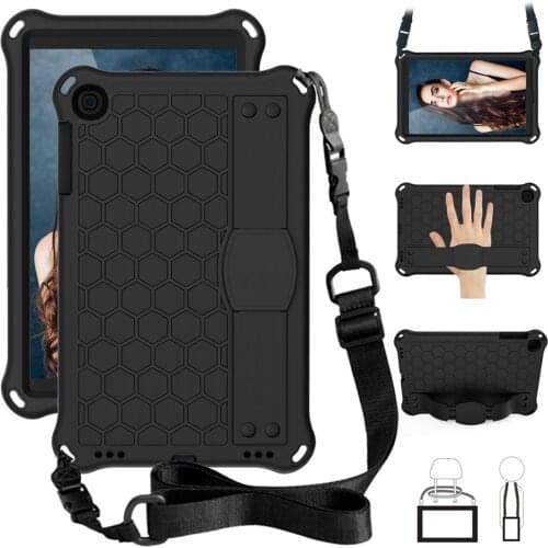 Case Tab A 10.1 T510 hand-held Shock Proof EVA full body Handle Stand cover for Samsung Tab A 10.1 2019 SM-T510/T515 T519 +Strap