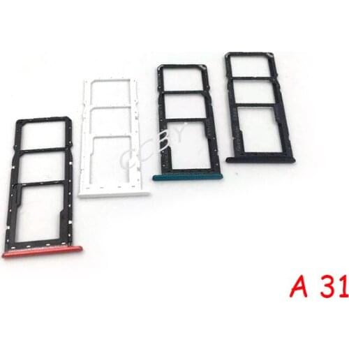 50pcs Sim Tray Holder For OPPO A31 A93 SIM Card Tray Slot Holder Adapter Socket Repair Parts