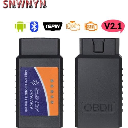 OBD2 ELM327 Bluetooth V1.5 V2.1 OBDII Scanner Code Reader Car Diagnostic Scanner Tool For Android/IOS/Windows
