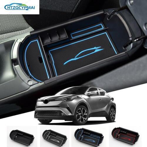 FOR Toyota C-HR armrest box storage box car interior modification device box CHR compartment decoration storage box