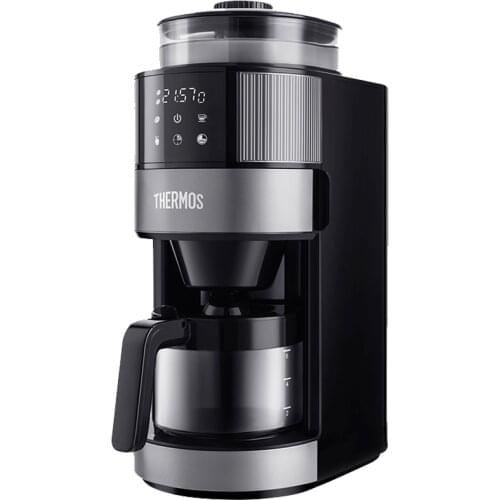 Electric Coffee Grinder for Brewing, French Press Stainless Steel Adjustable Burr Mill Grinder Household