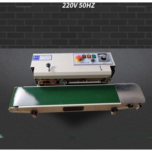 FR-770 Horizontal Automatic Sealing Machine Plastic Bag Package Machine Continuous Band Sealer