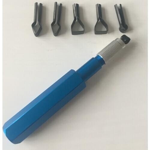 5 set PVC plastic floor construction tool internal and external corner welding line repair flat knife
