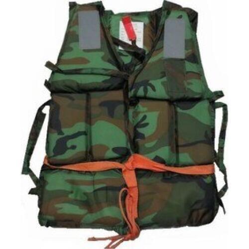 Adult Camouflage life vest clothing swimwear fishing services