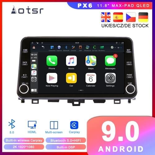 Max-PAD For Honda Accord 10 2017 2018 2021 Android 9.0 PX6 Car DVD player GPS Navigation Auto radio Multimedia player HeadUnit