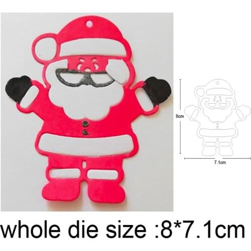 Metal cutting dies cut die Christmas Santa Claus decoration Scrapbooking dies stamp crafts knife mould blade punch stencils dies