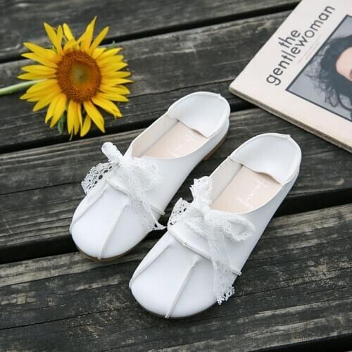 Fashion New High Quality Casual Lightweight Simple Solid Color Round Toe Ribbon Design Slip-On Comfort Flat Shoes Women W38-01