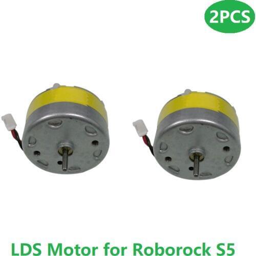 2PCS/LOT Gear Transmission Motor for XIAOMI Roborock S50 S51 S55 Robot Vacuum cleaner Spare Parts Laser Distance Sensor LDS