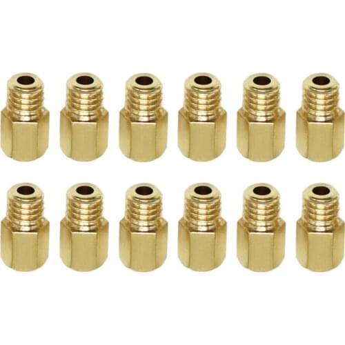 12pcs Carburetor Main Jet Kit #210-#320 Motorcycle Injector Nozzle Scooter Accessories for Mikuni VM TM Carb