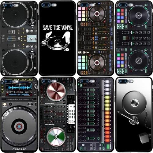 Phone Case for iPhone 5 5s SE 2020 6 6S 7 8 XS XR 11 12 Oneplus 3 5T 6T 7T Pro Max Plus Audio DJ Mixers Guitar
