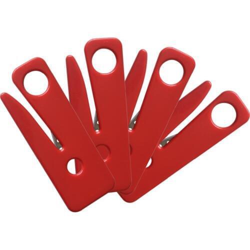 Plastic Safety Emergency Seat Belt Cutter Square Emergency Car First Aid Rescue Cutter For Automotive Survival Health Care Tool