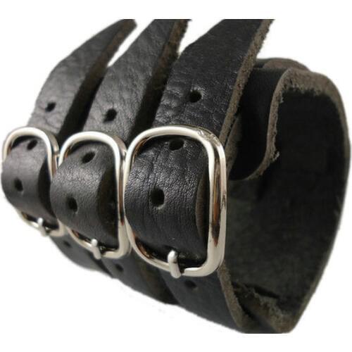 Retail/wholesale width genuine leather wrap belt vintage mens Bracelets jewelry women