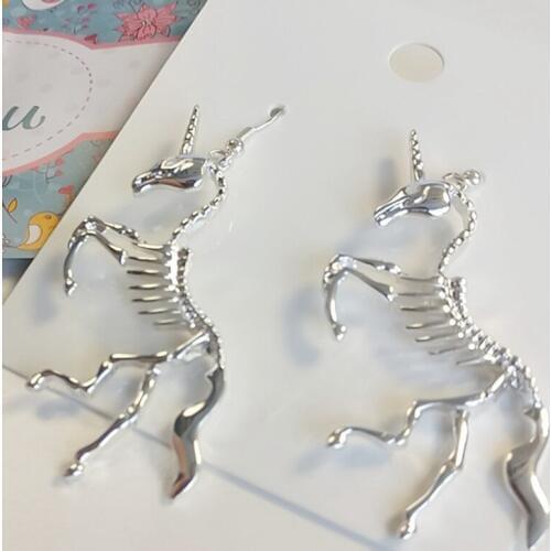 Unicorn Earrings Unicorn Skeleton Drop Earrings Fashion Jewelry Wholesale 2020 New