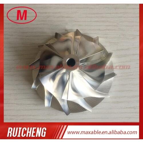 TD05H 6+6 blades 54.90/76.13mm forward high performance high blade Turbocharger Billet/milling/aluminum 2618 compressor wheel
